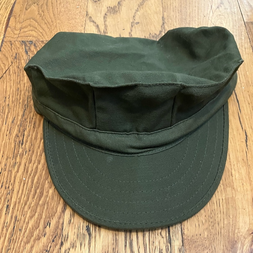 Cap, Utility, CTN Sateen OG-107, W/O Insignia, Type II Medium 100% Cotton M&B